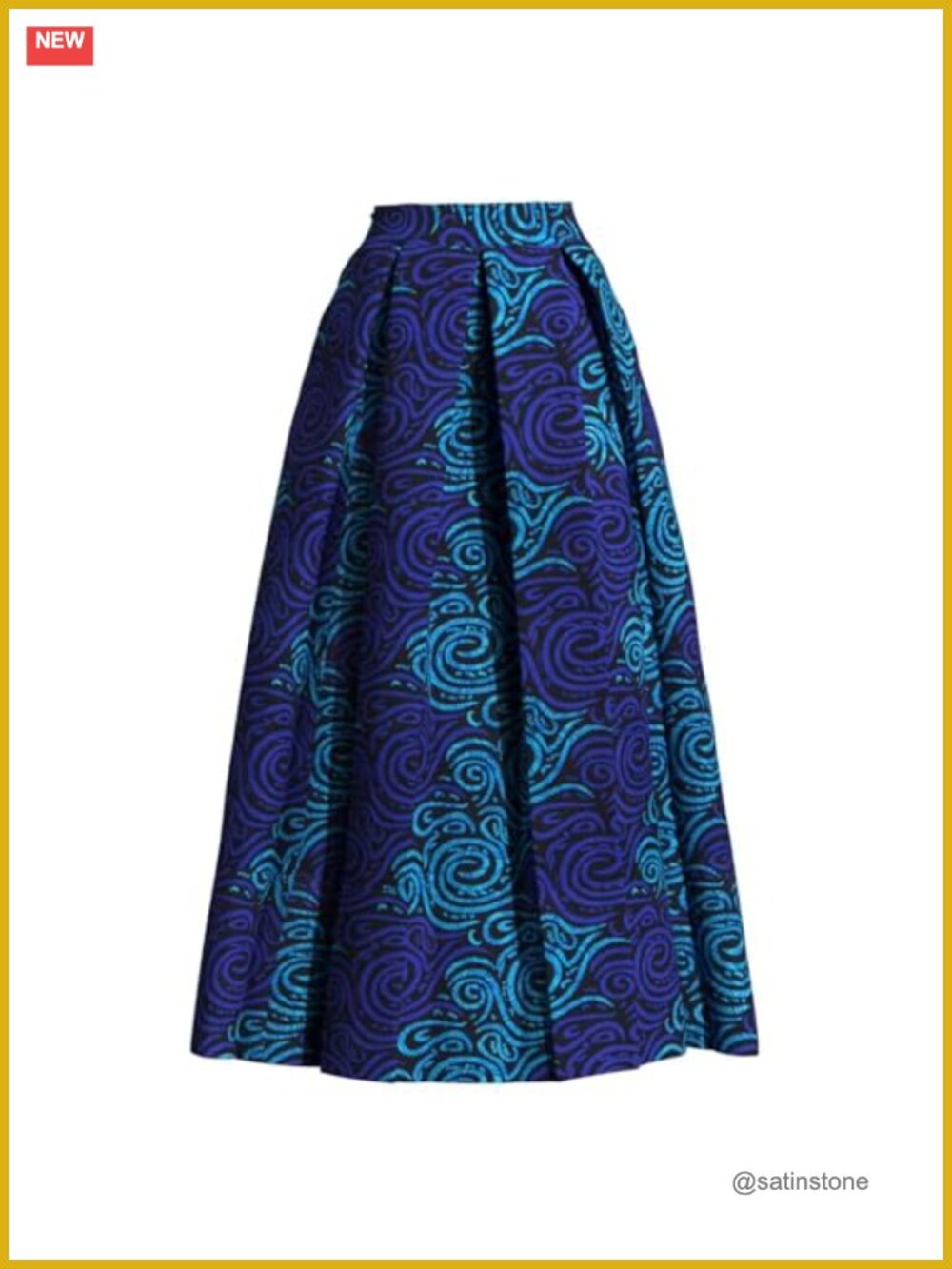 High Waist Maxi Skirt with Pockets African Print Ankara Full Length Floral Party